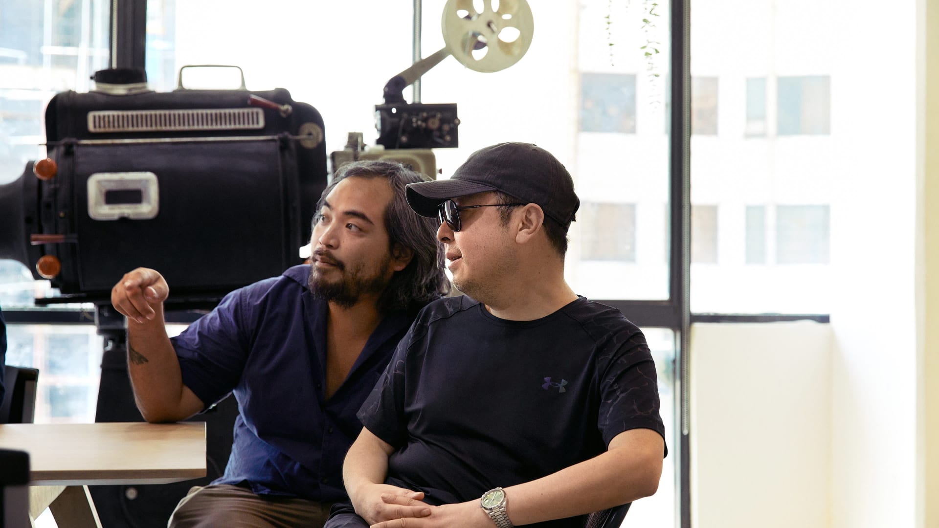 Jia Zhang-Ke and Rafael Manuel