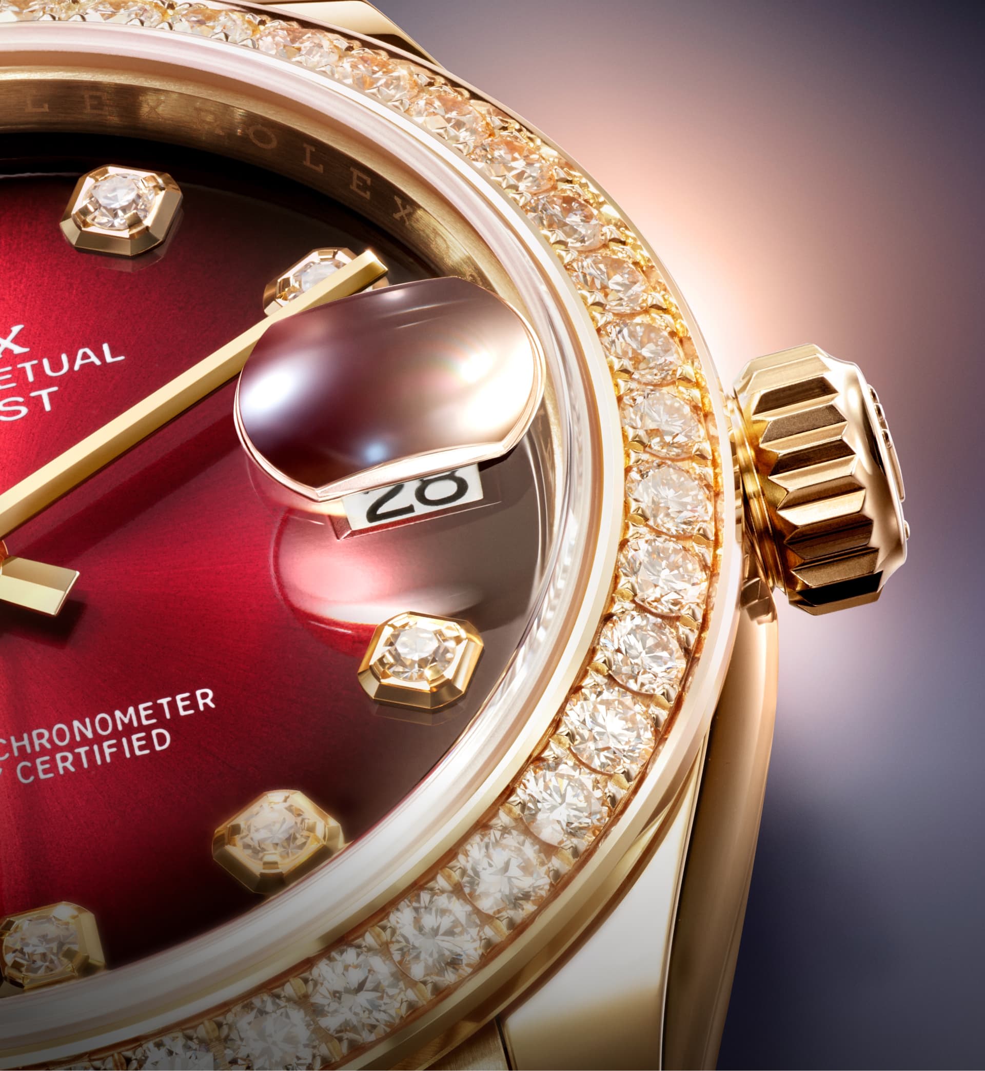 Gem-set bezel