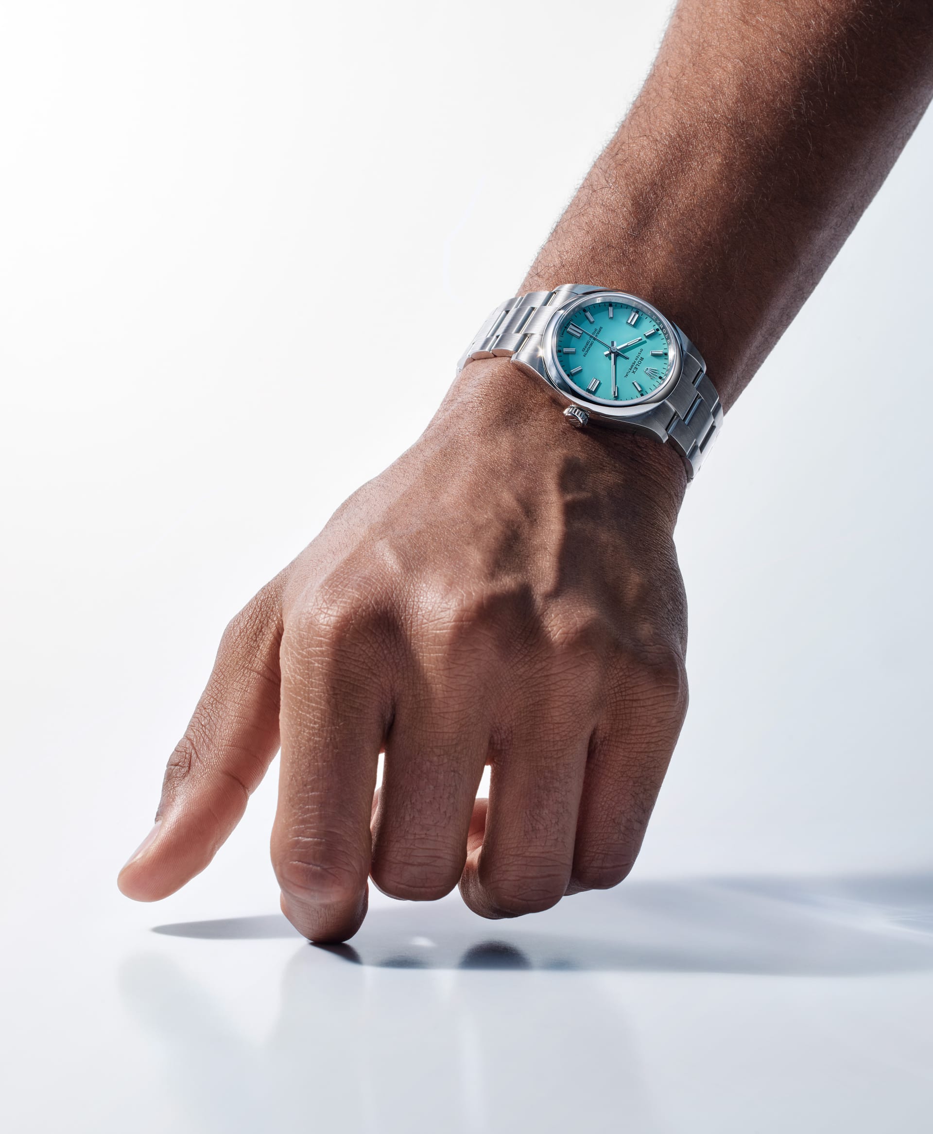Turquoise dial