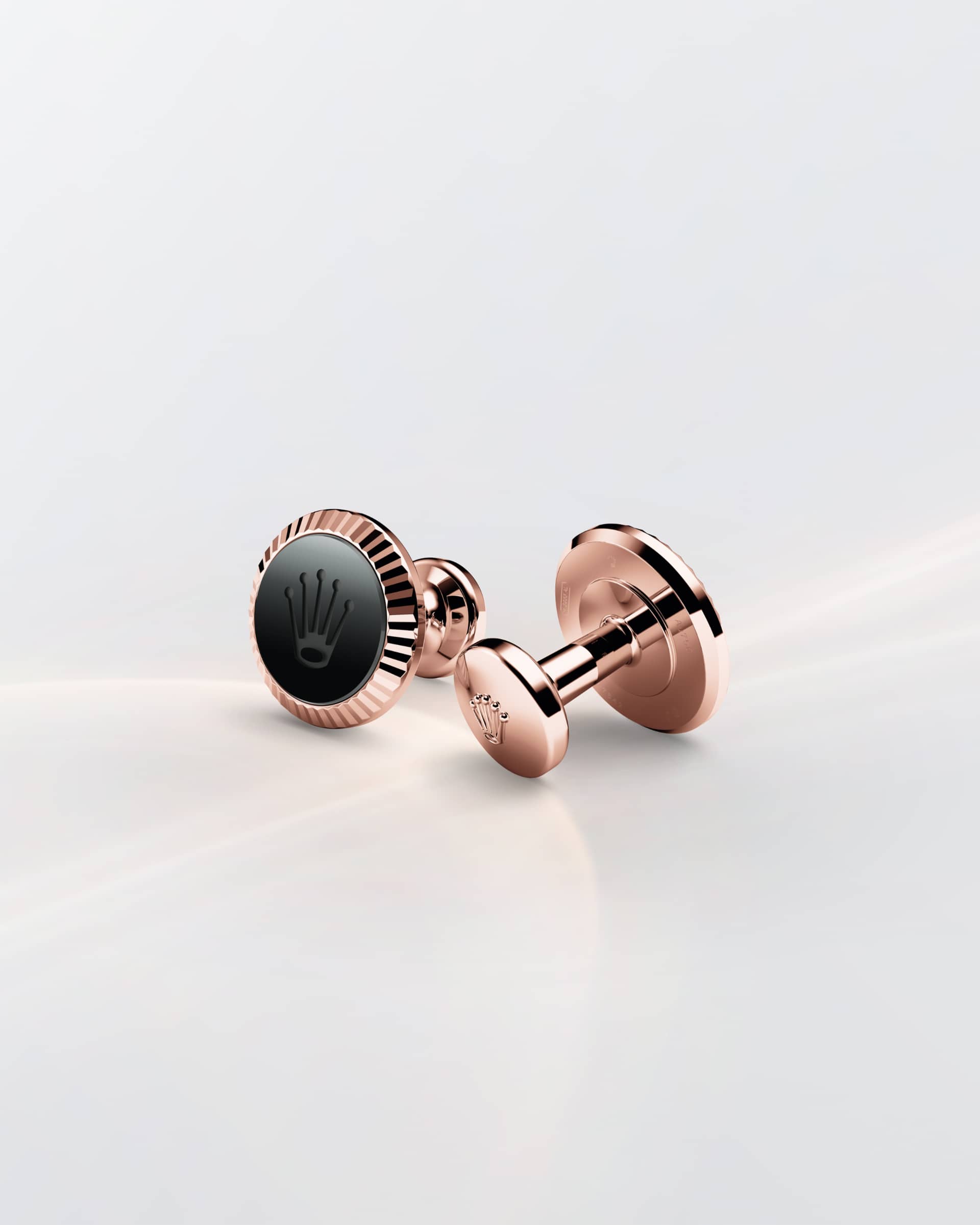 Everose ‘Fluted’ cufflinks