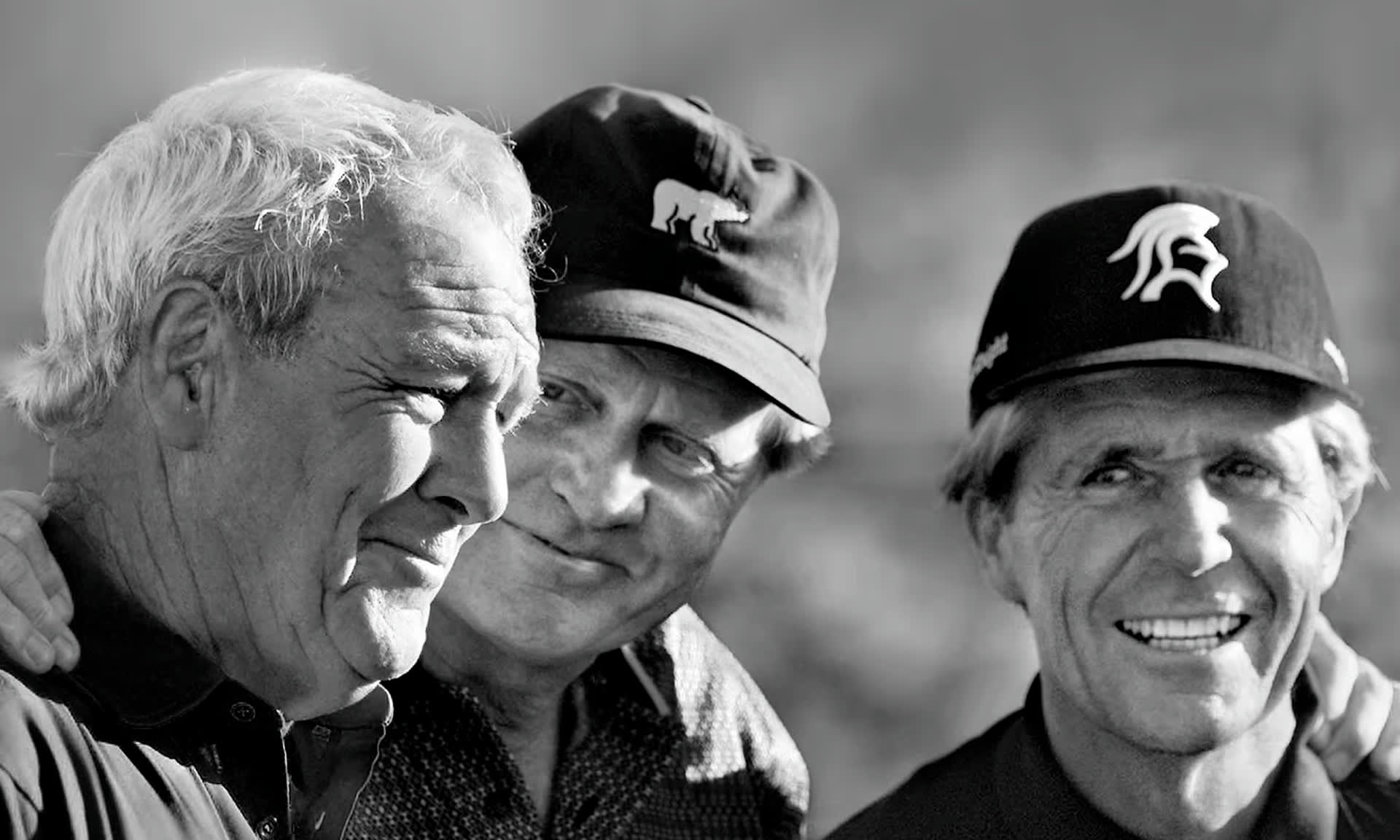 高尔夫三巨头（The Big Three）：克・尼克劳斯（Jack Nicklaus）、诺德・帕尓默（Arnold Palmer）及加里・普莱尔（Gary Player）