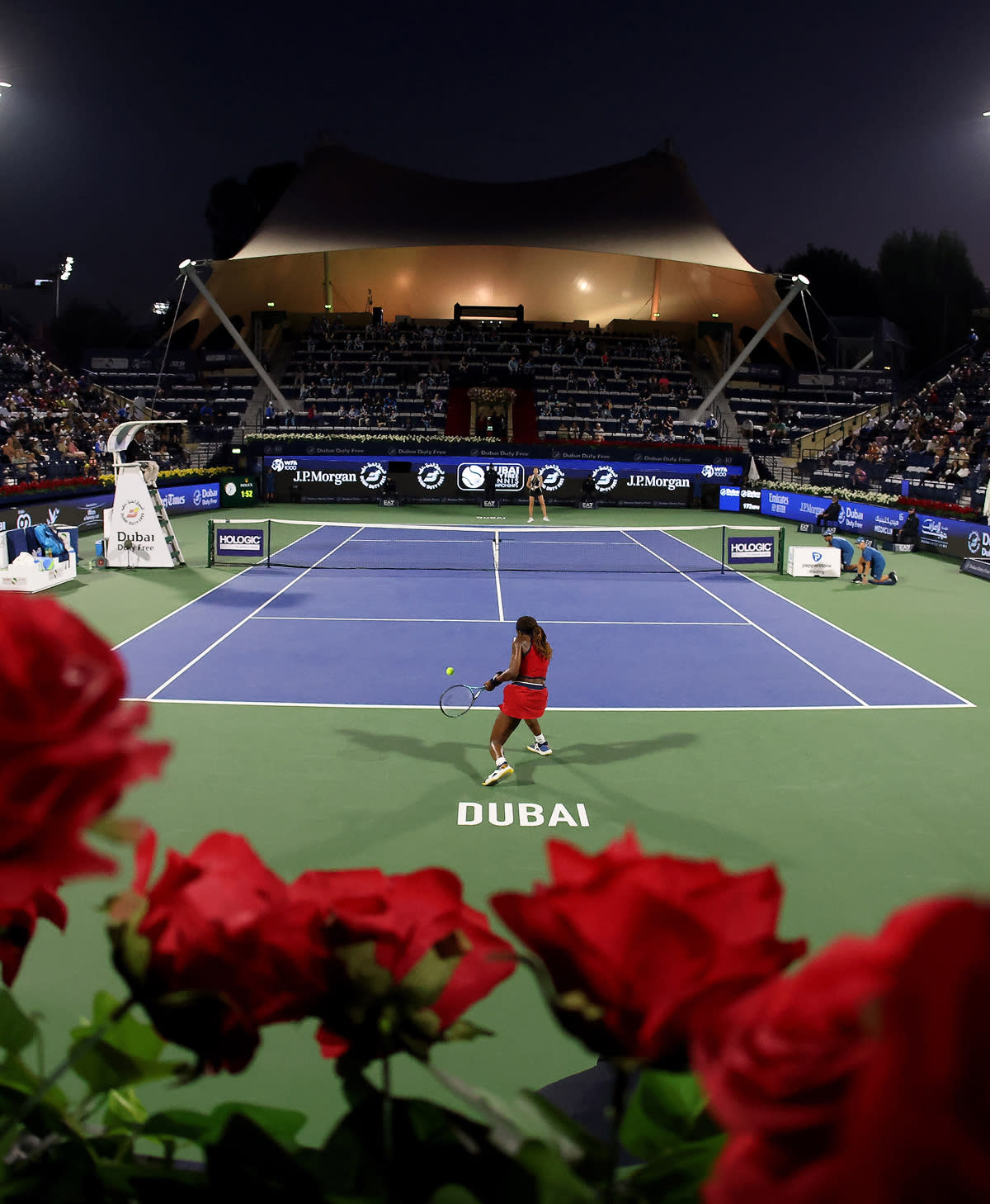 迪 拜免税店网球锦标赛