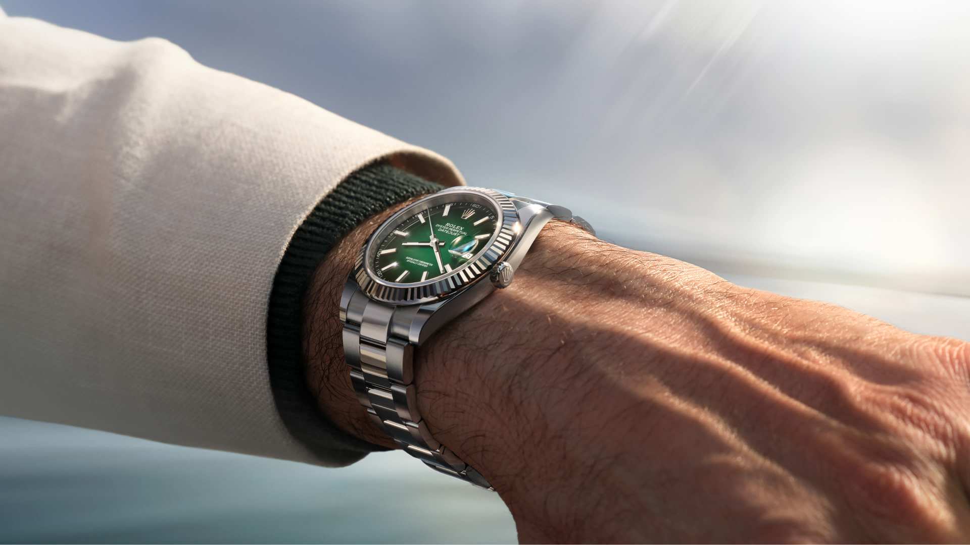 新款日志型 41 m126334-0033手腕照片