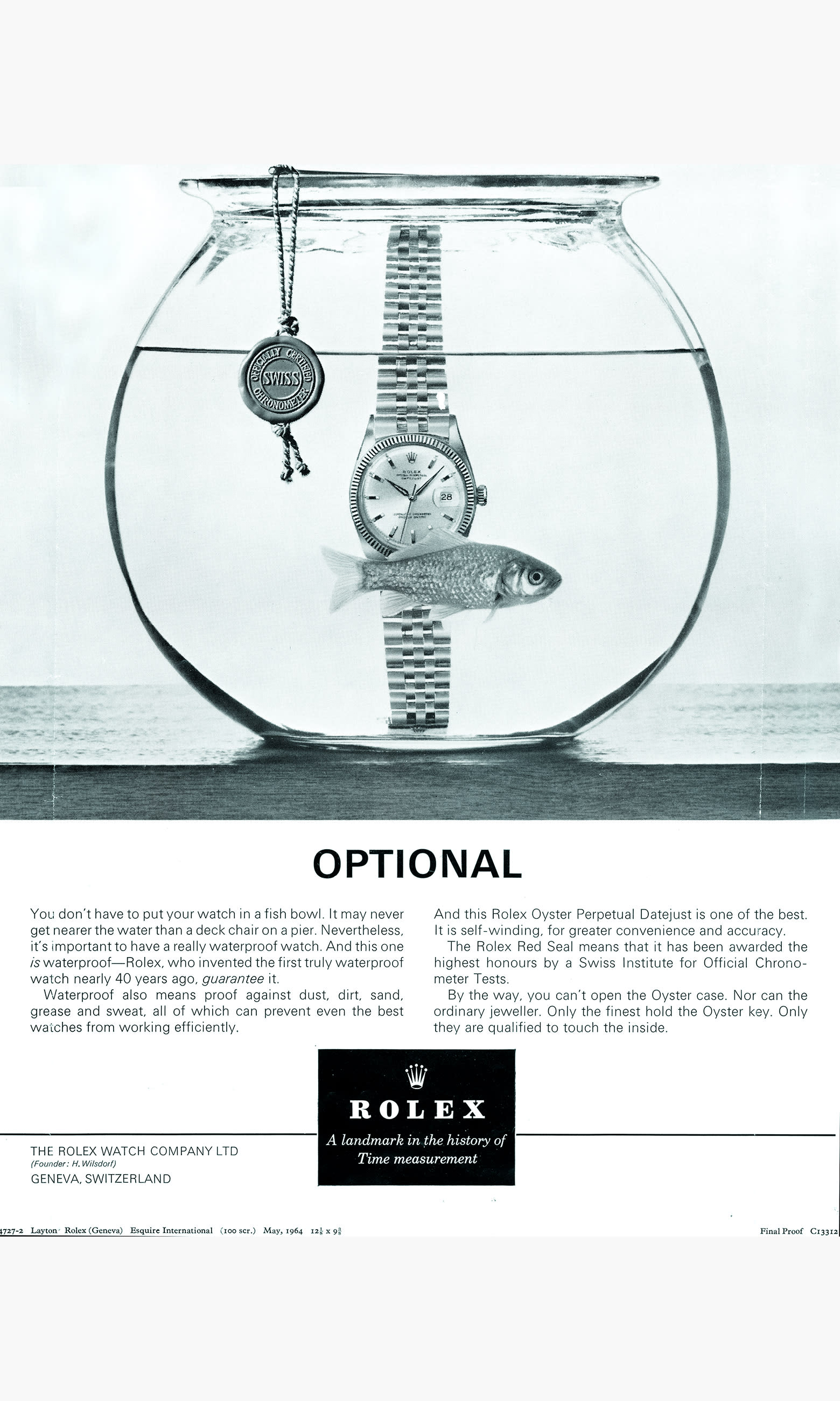 1964 - fish tank