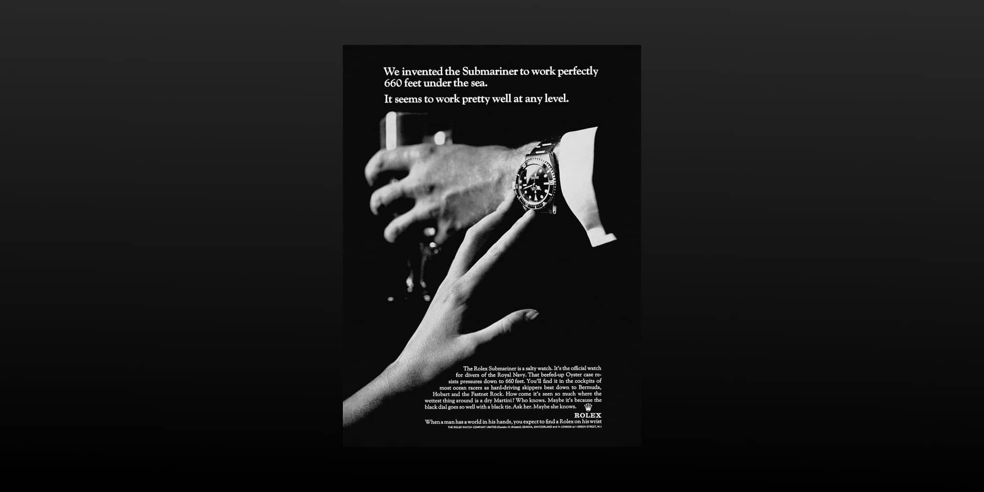 Submariner on the wrist