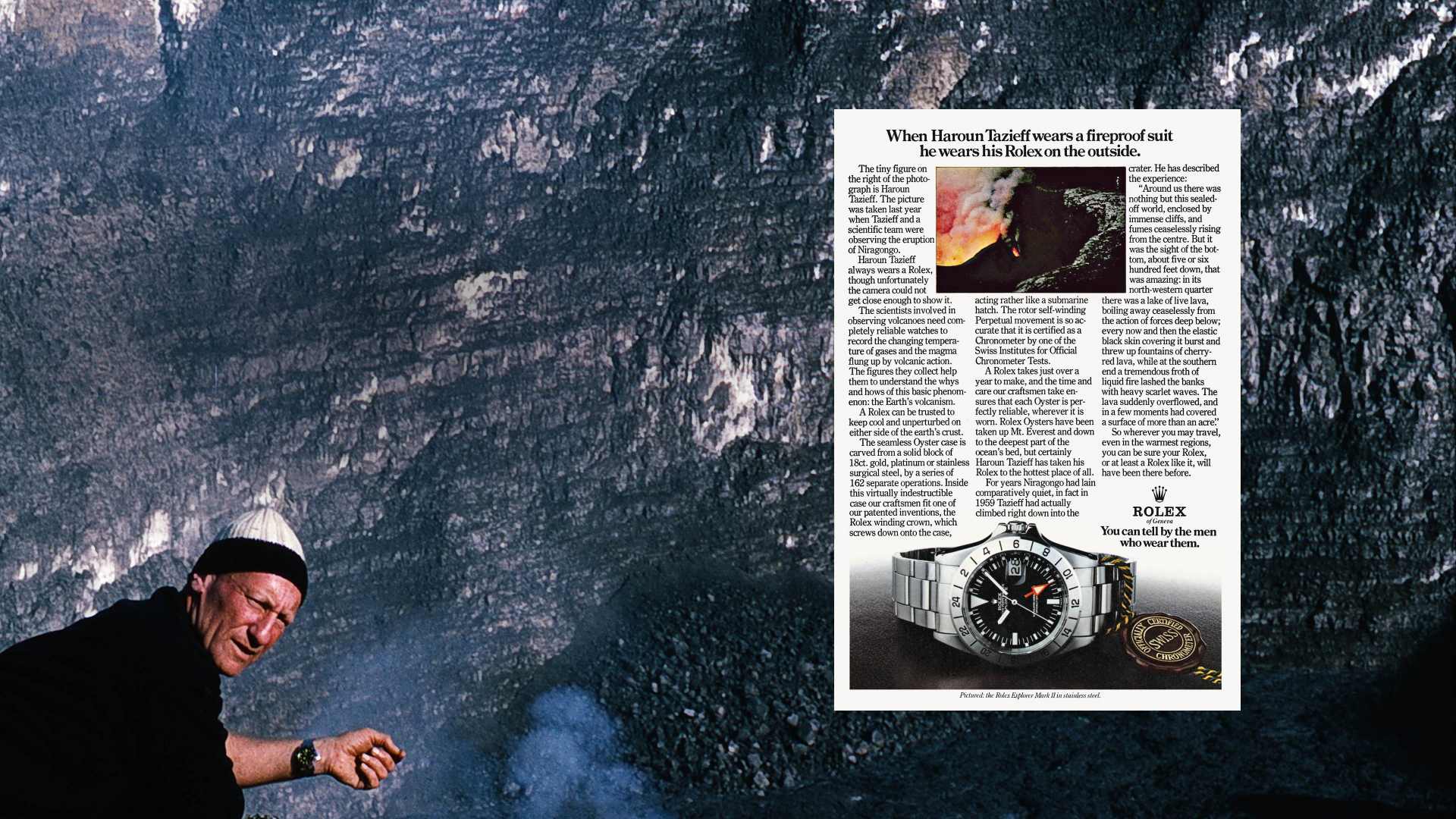 Haroun Tazieff: Celebrated Expert in Volcanology