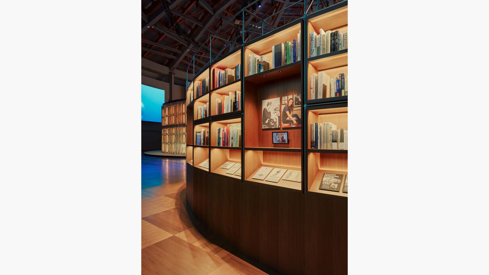 The exhibition - Library