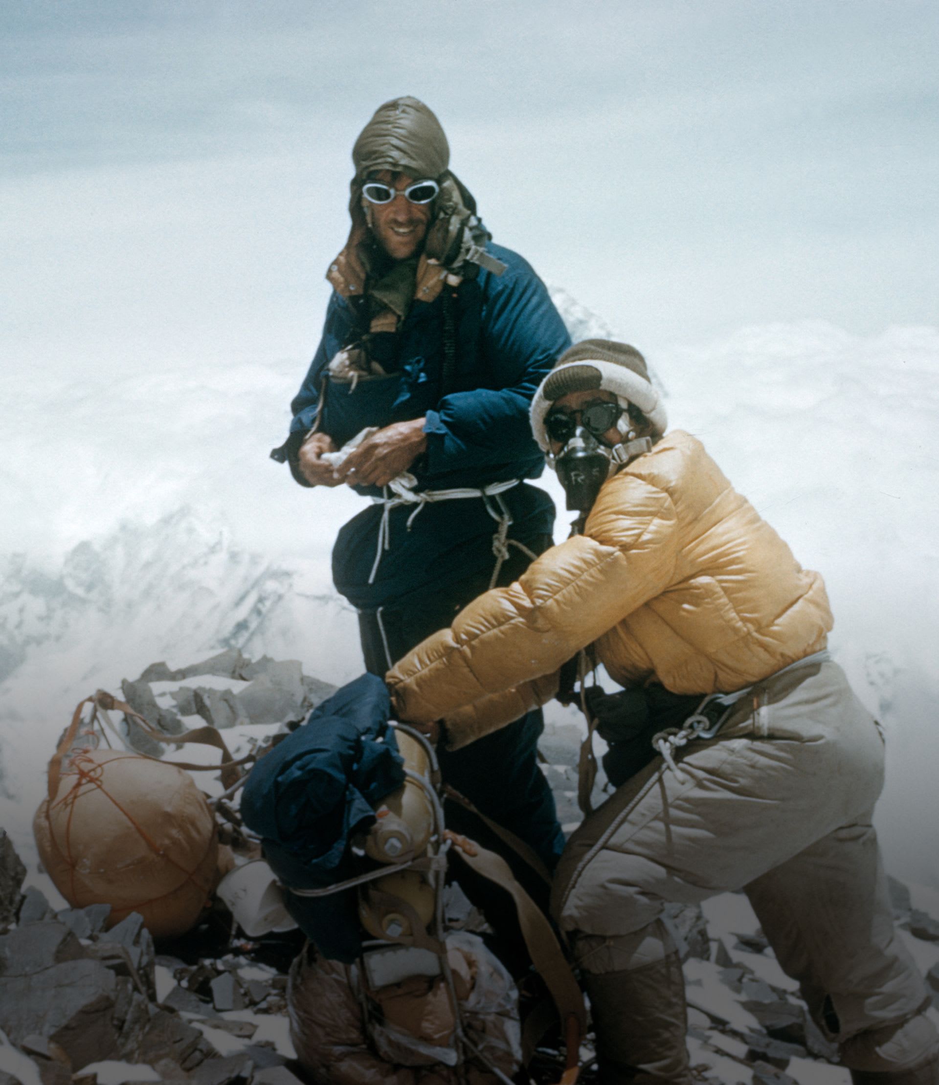Sir Edmund Hillary and Tenzing Norgay