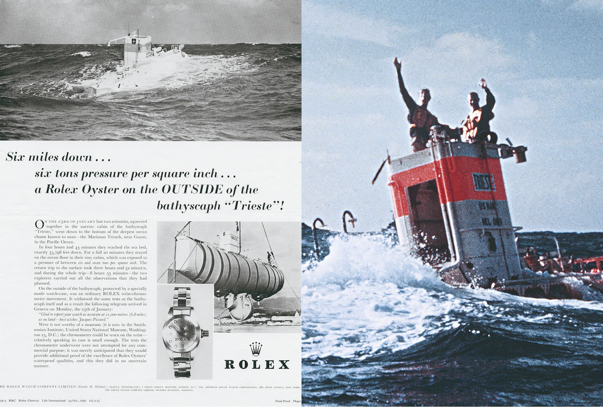 A diving record