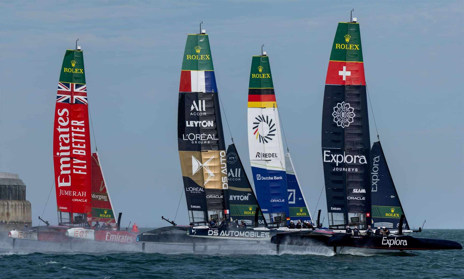 Regattas across five continents