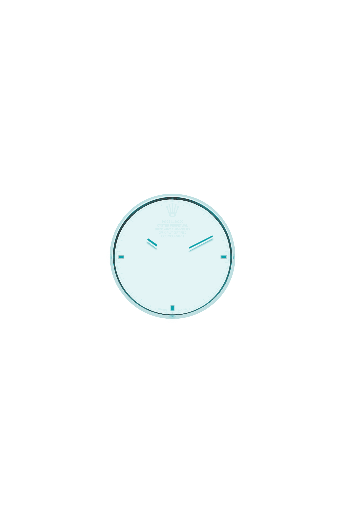 Cosmograph Daytona, Oyster, 40 mm, white gold, Dial : Bright black and steel set with diamonds, Rolex