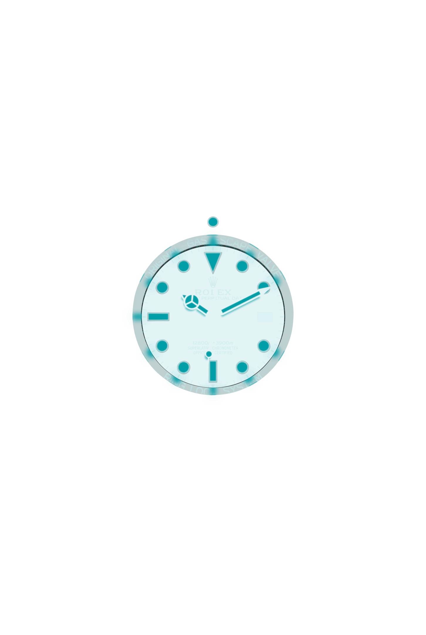 劳力士深潜型, 蚝式，44毫米，黄金, 表盘 : 蓝色, Rolex