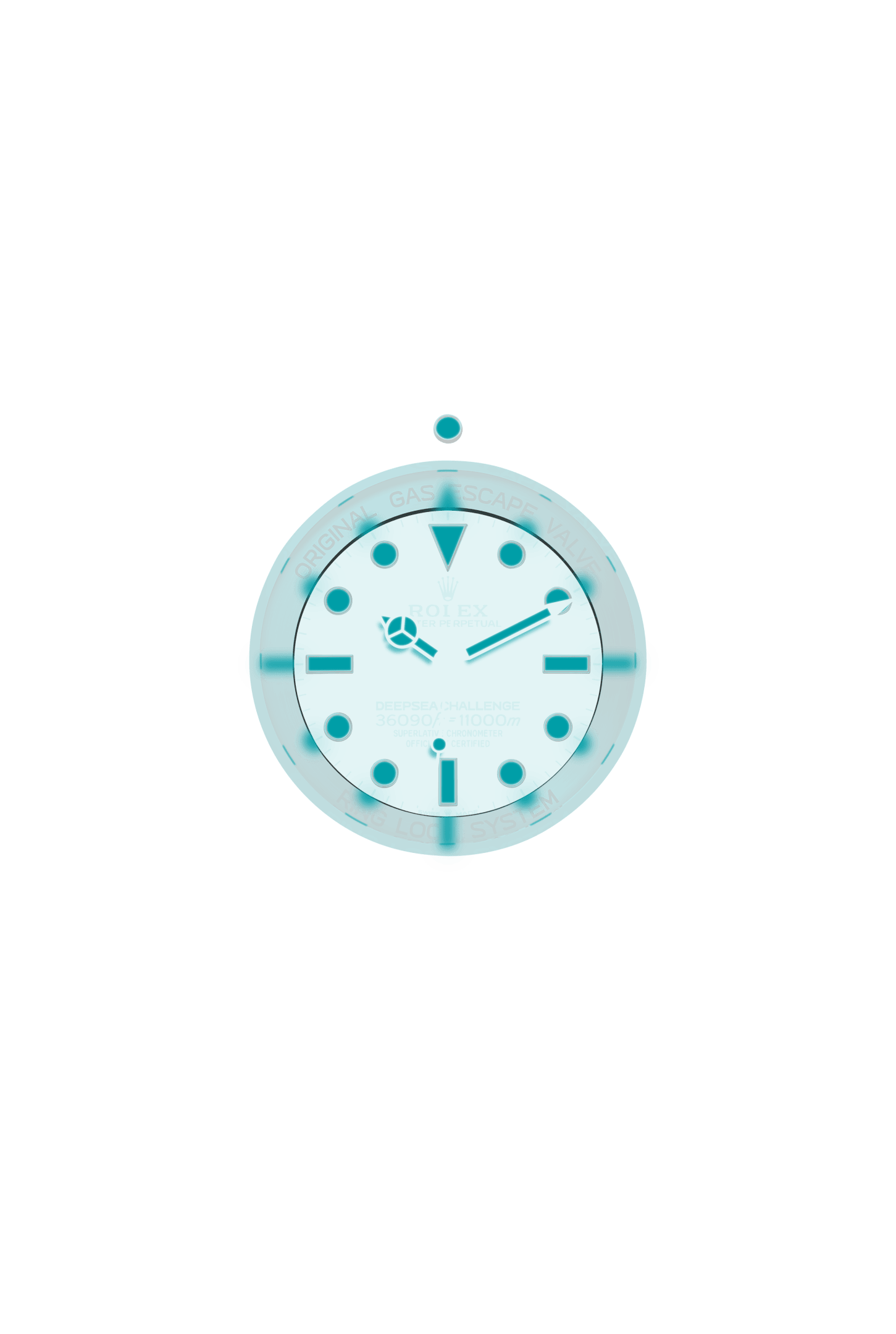 Deepsea Challenge, Oyster, 50 mm, RLX titanium, Dial : Intense black, Rolex