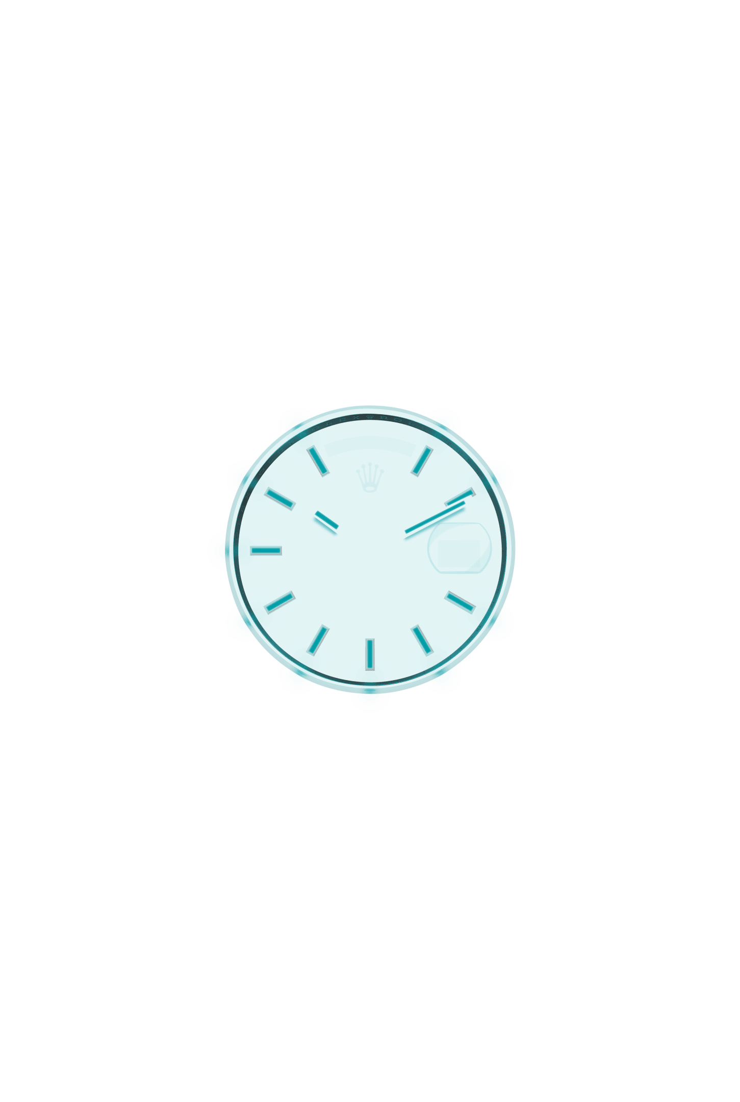 Day-Date 40, Oyster, 40 mm, platinum, Dial : Ice blue, Rolex