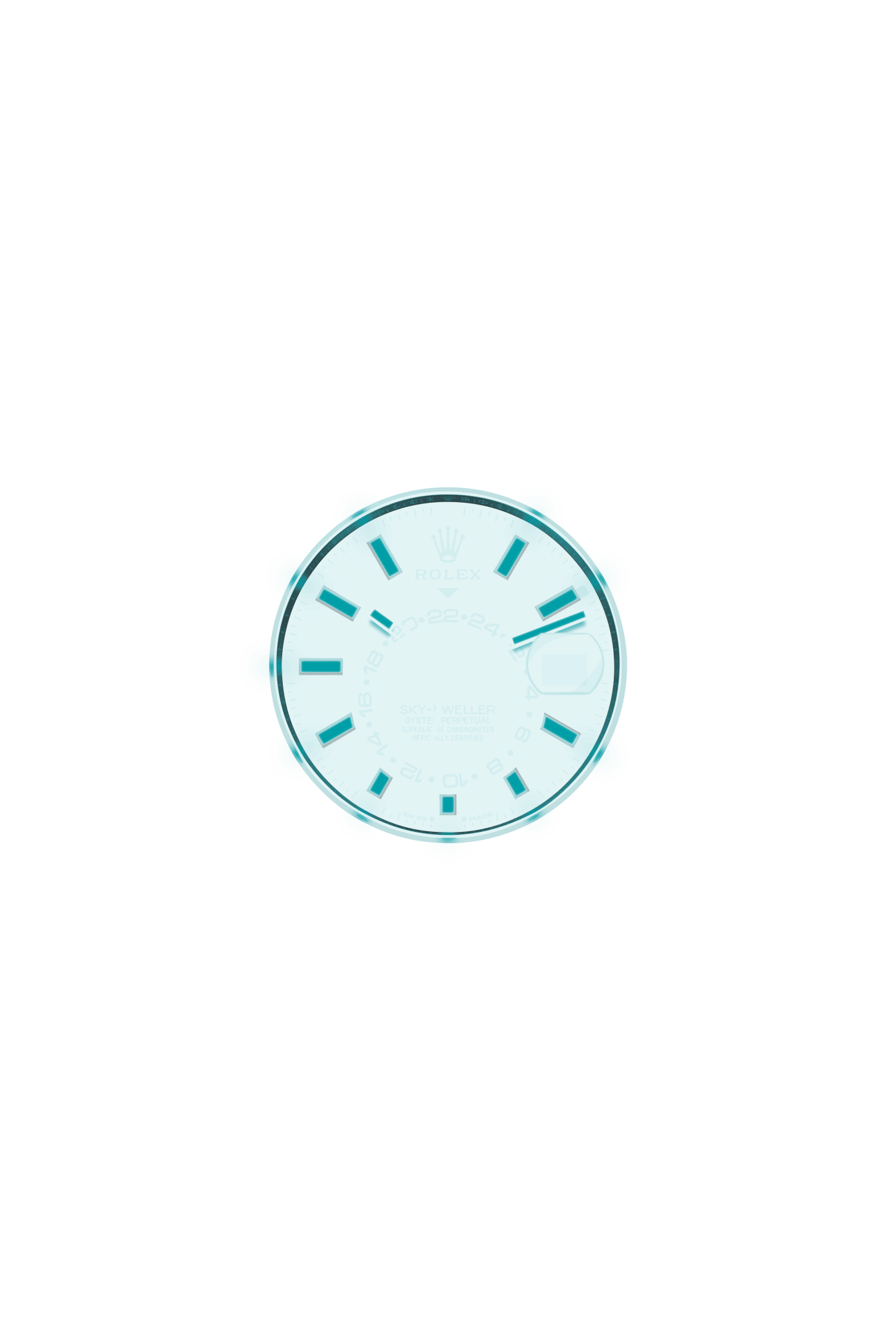 Sky-Dweller, Oyster, 42 mm, yellow gold, Dial : Bright black, Rolex