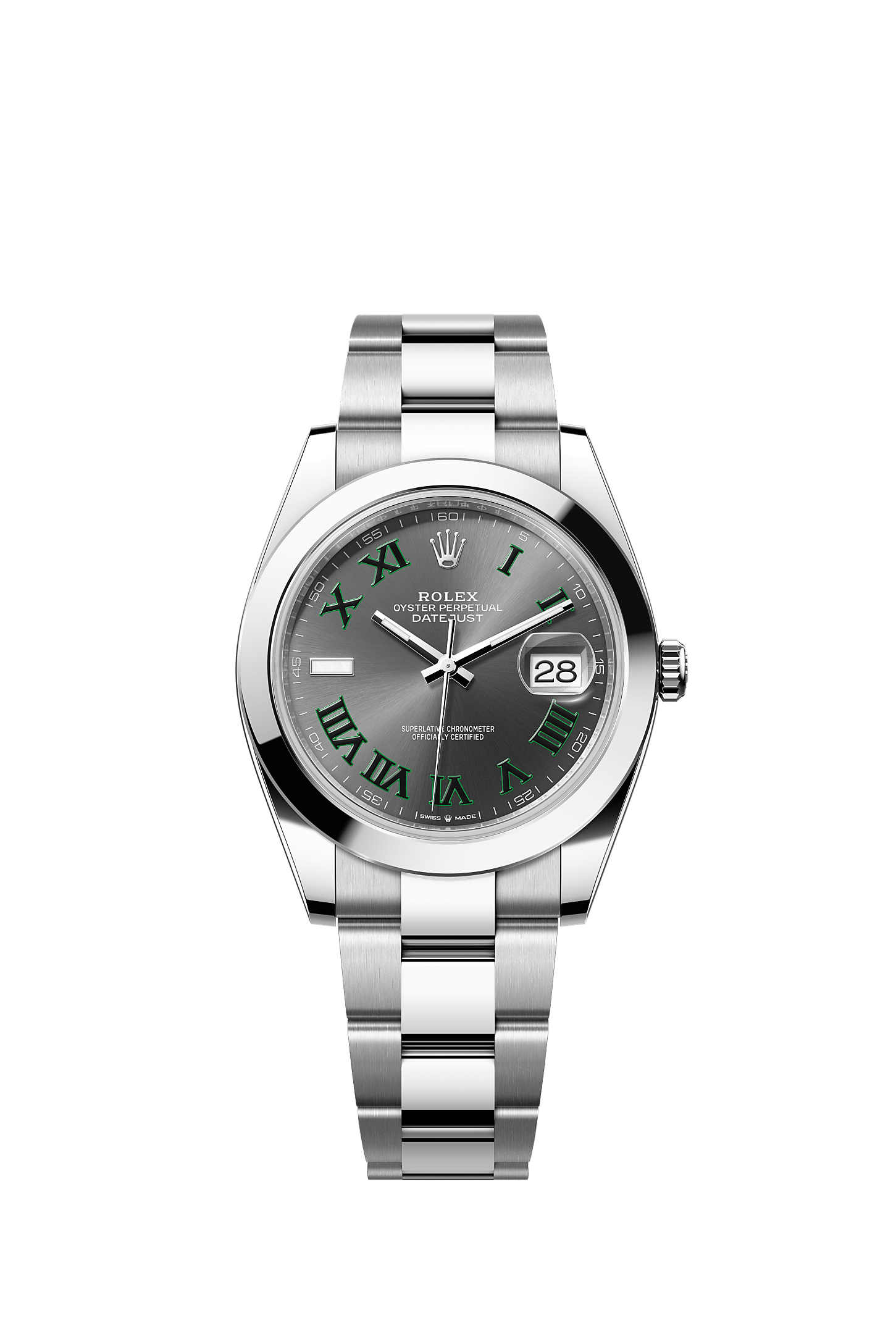 Datejust 41, Oyster, 41 mm, Oystersteel, Dial : Slate, Rolex