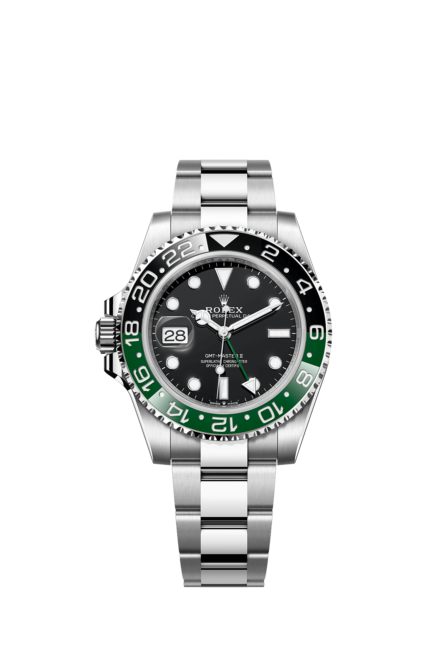 GMT-Master II, Oyster, 40 mm, Oystersteel, Dial : Black, Rolex