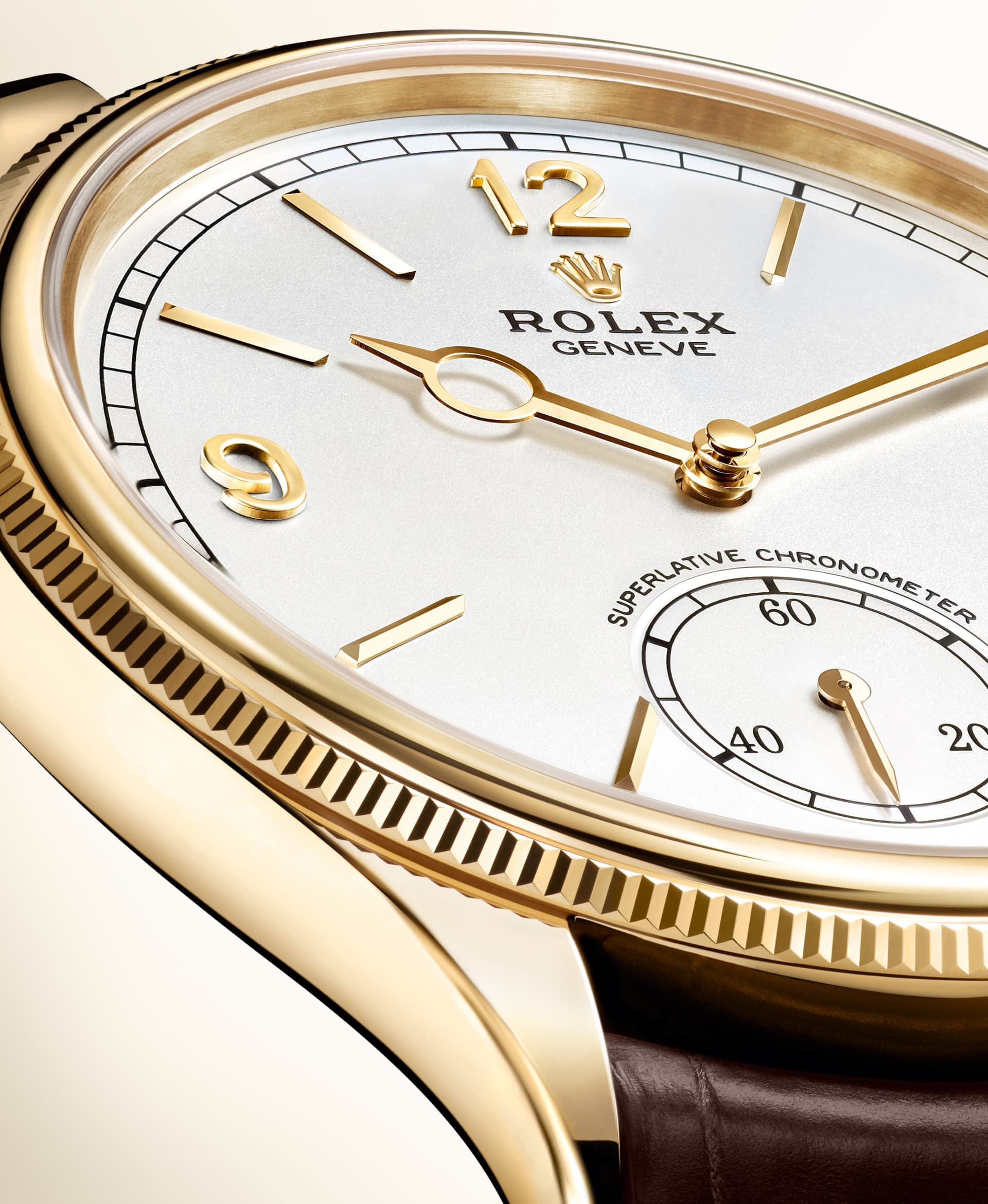 Domed and fluted bezel