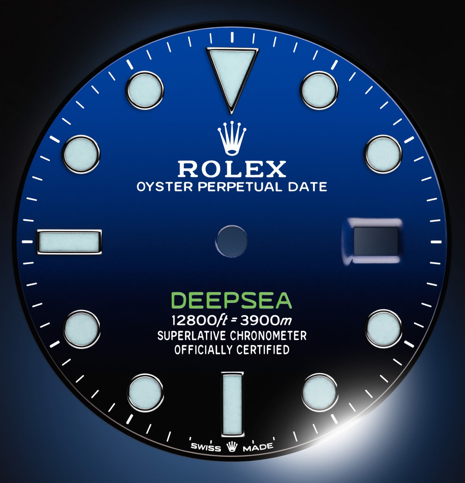 D-Blue dial