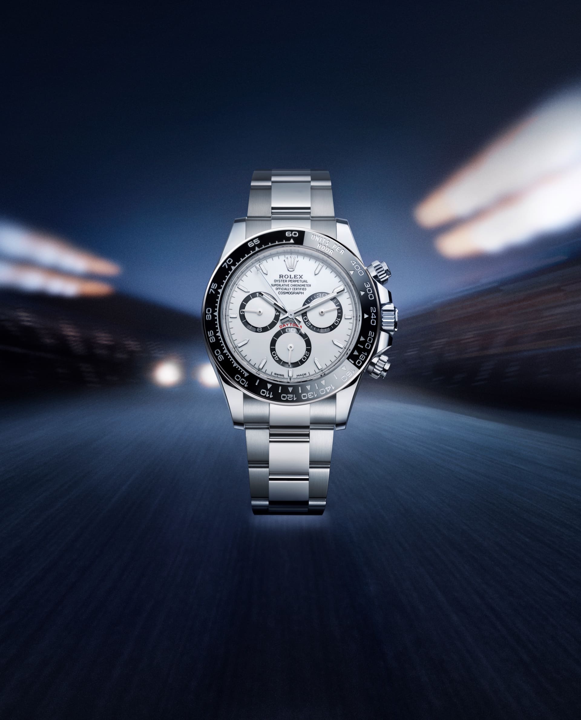 White dial