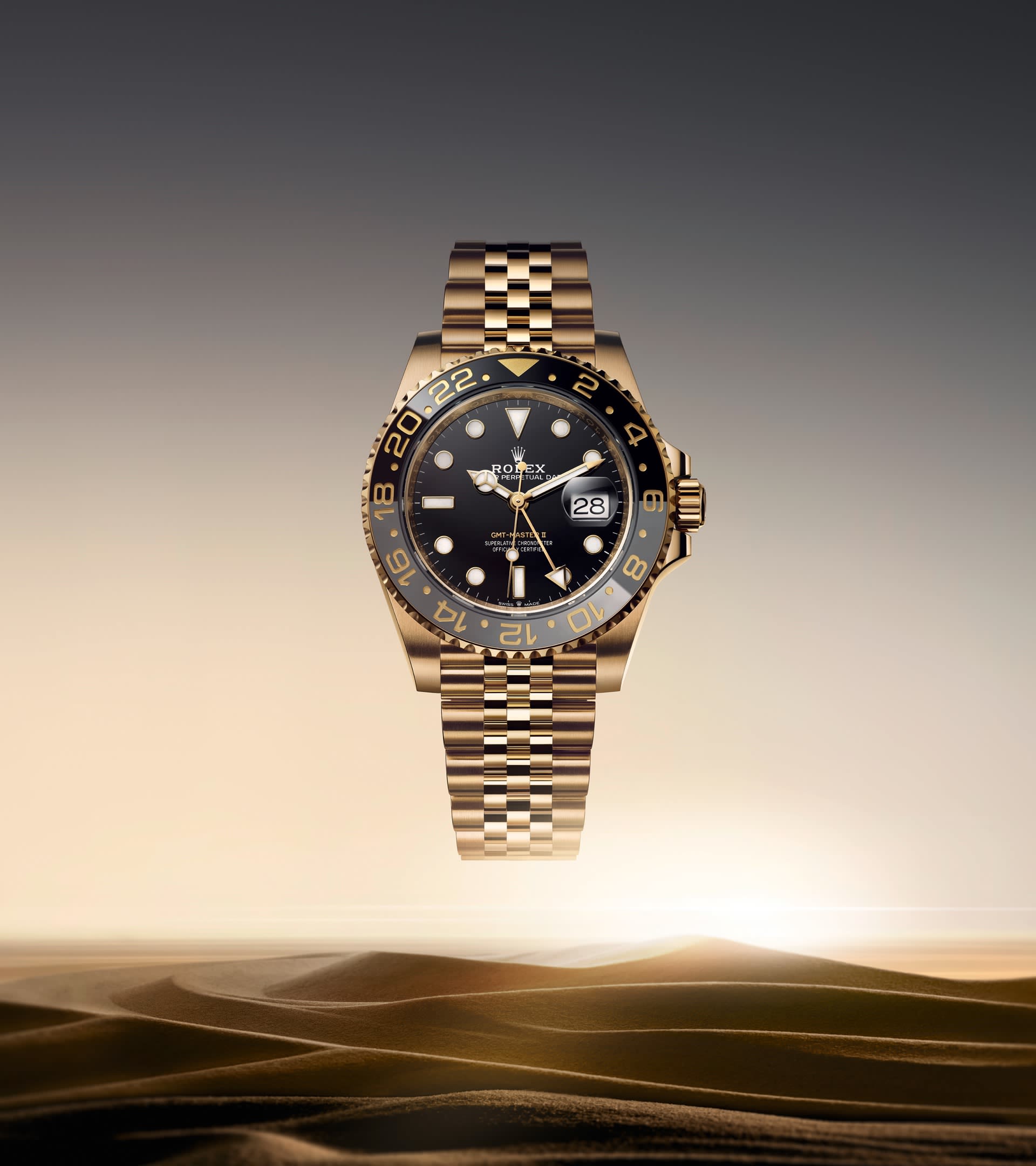 GMT-Master II yellow gold