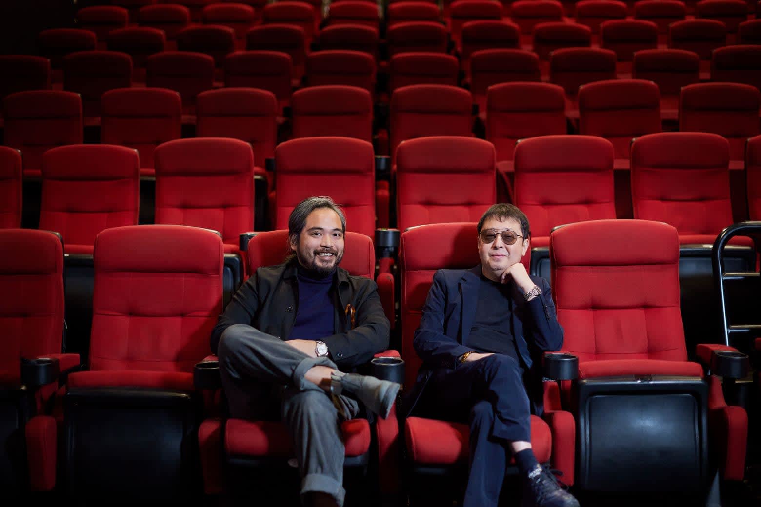 Jia Zhang-Ke and Rafael Manuel