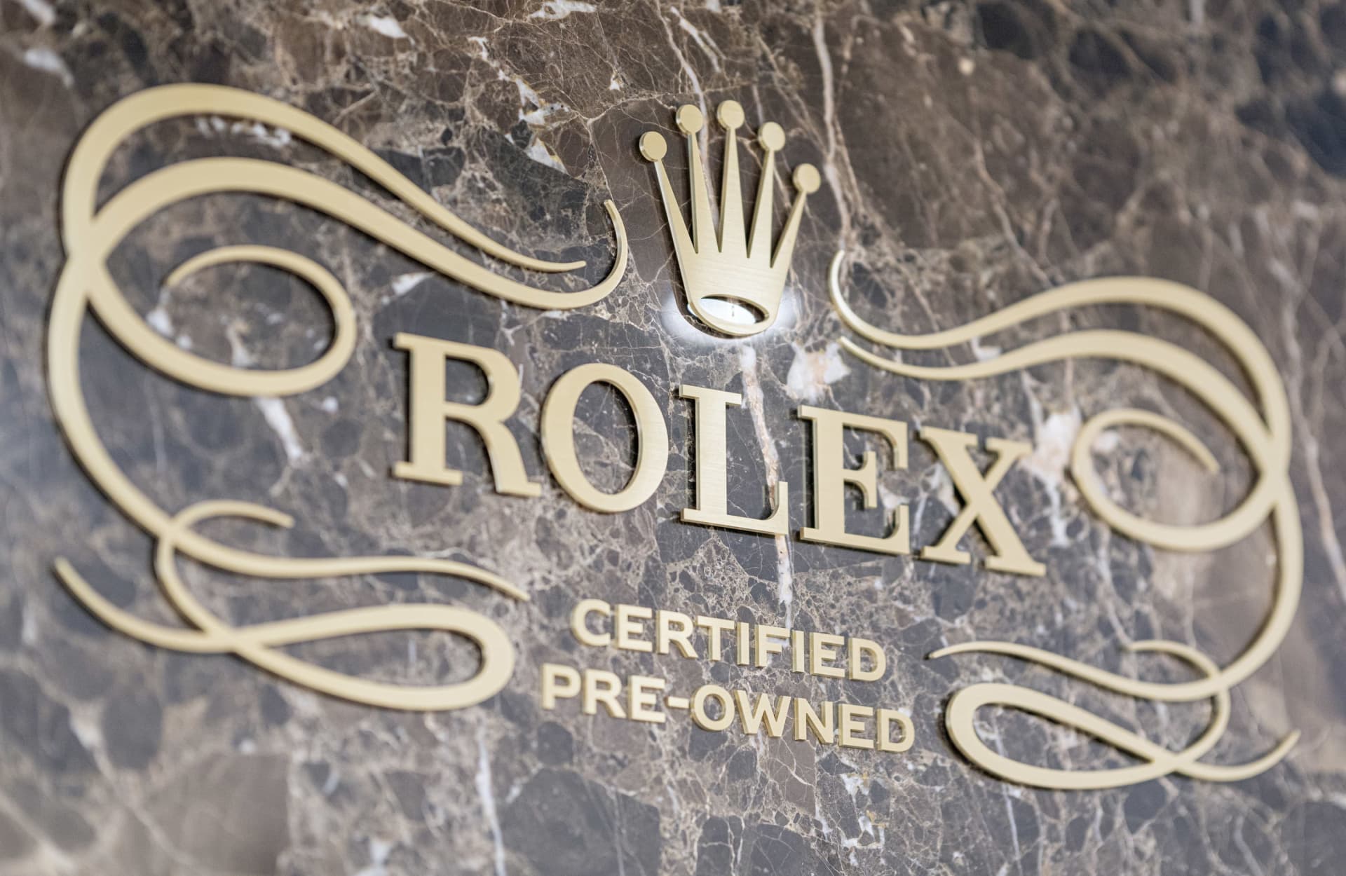 劳力士中古表认证标志