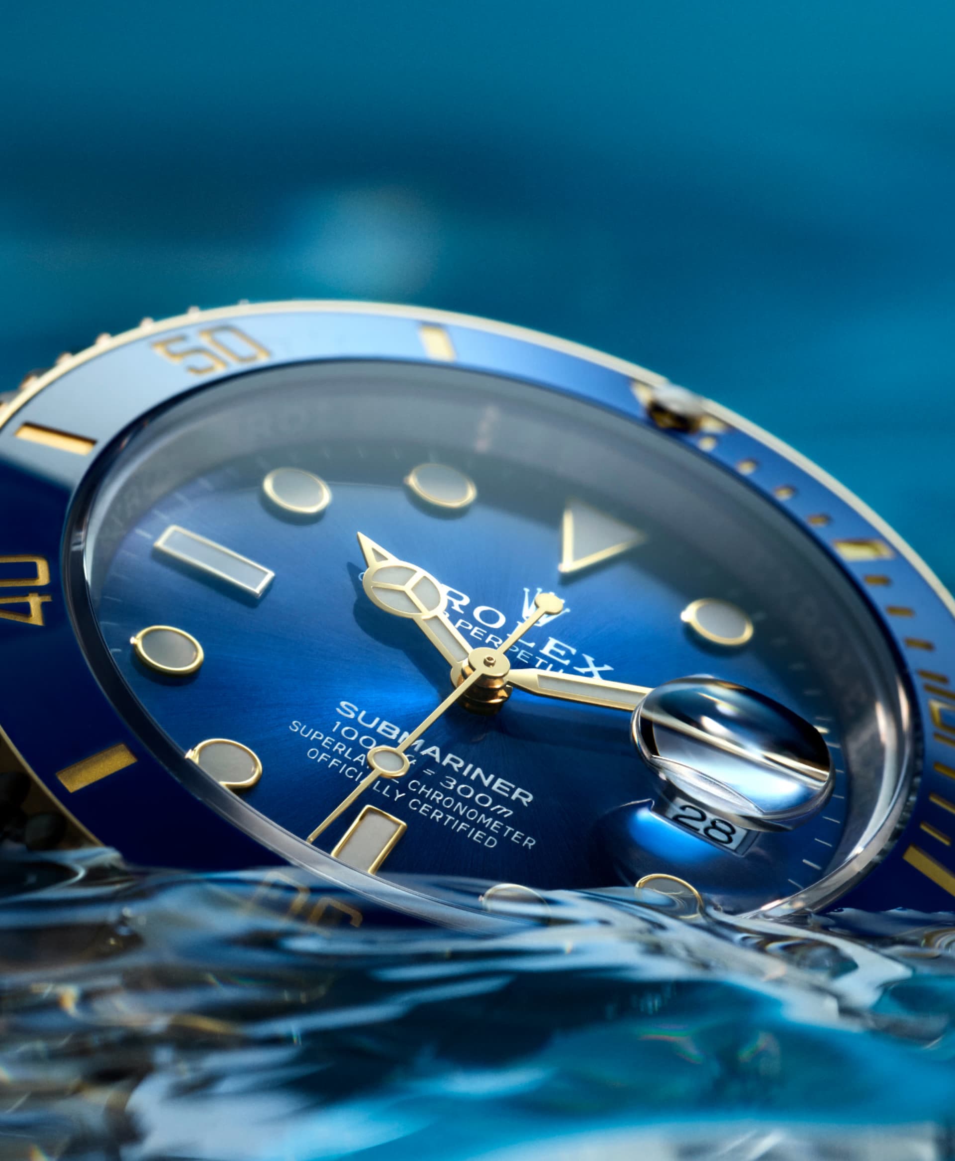 Blue bezel Submariner