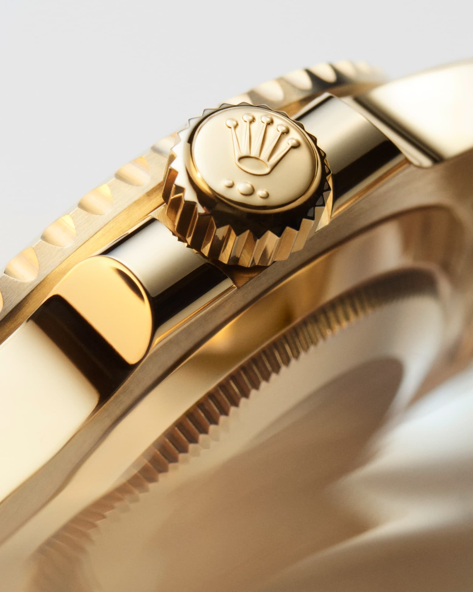 Triplock winding crown