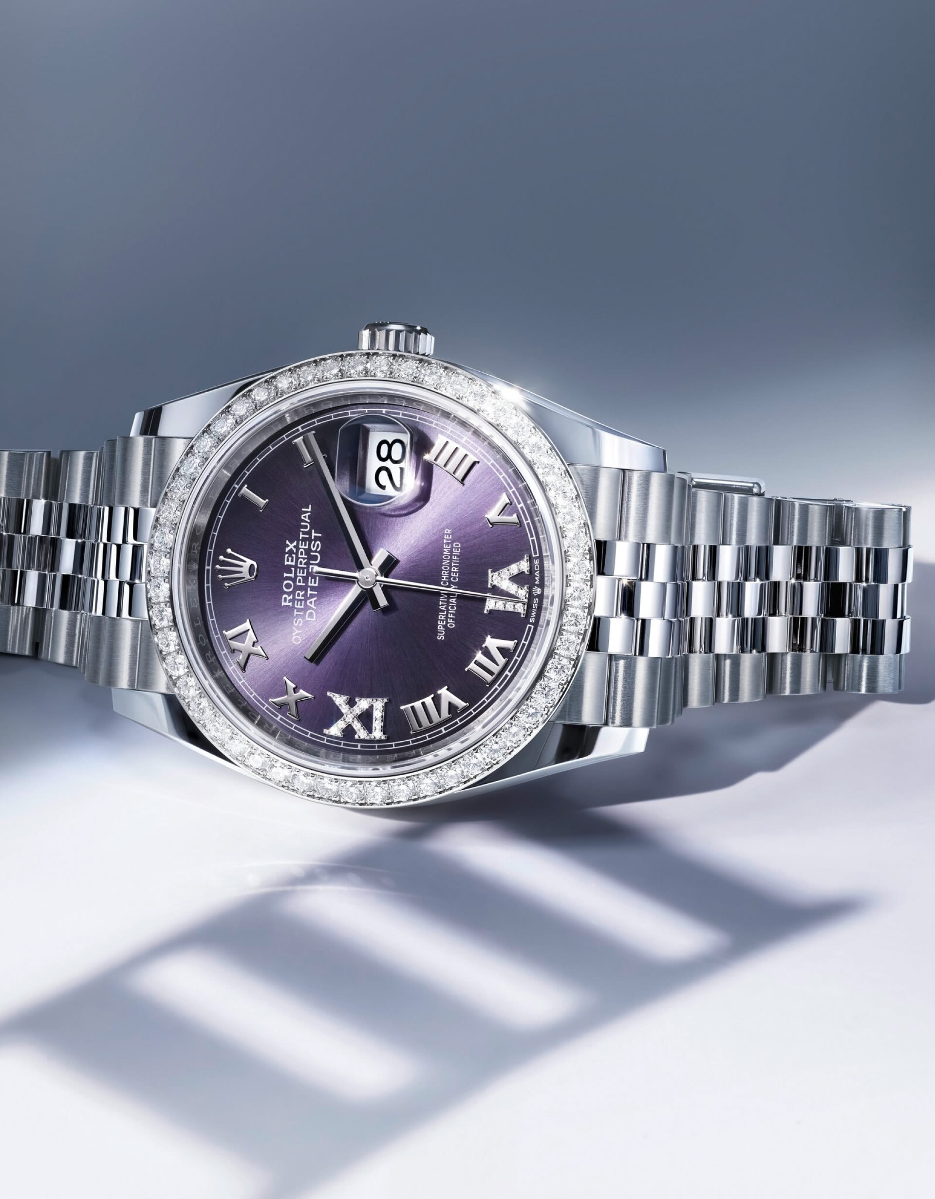 Purple dial Datejust