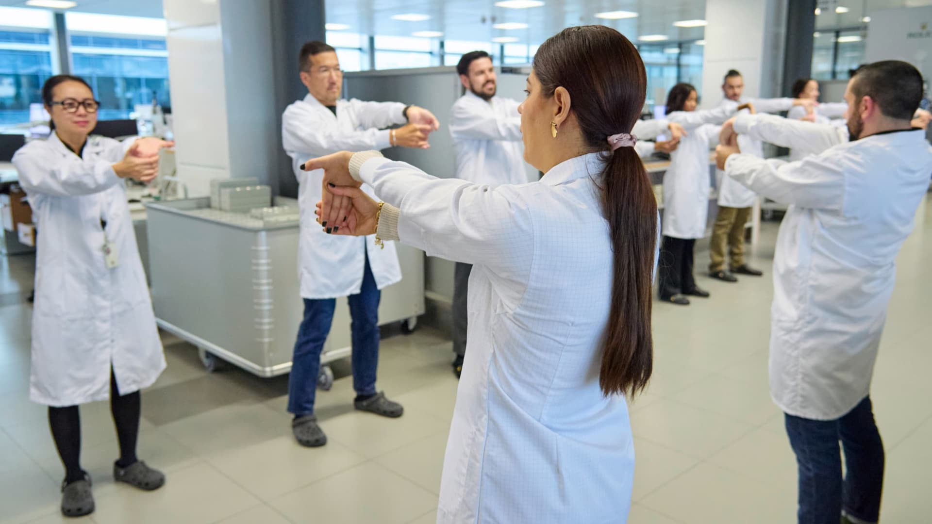 Workshop ergonomics and excercices