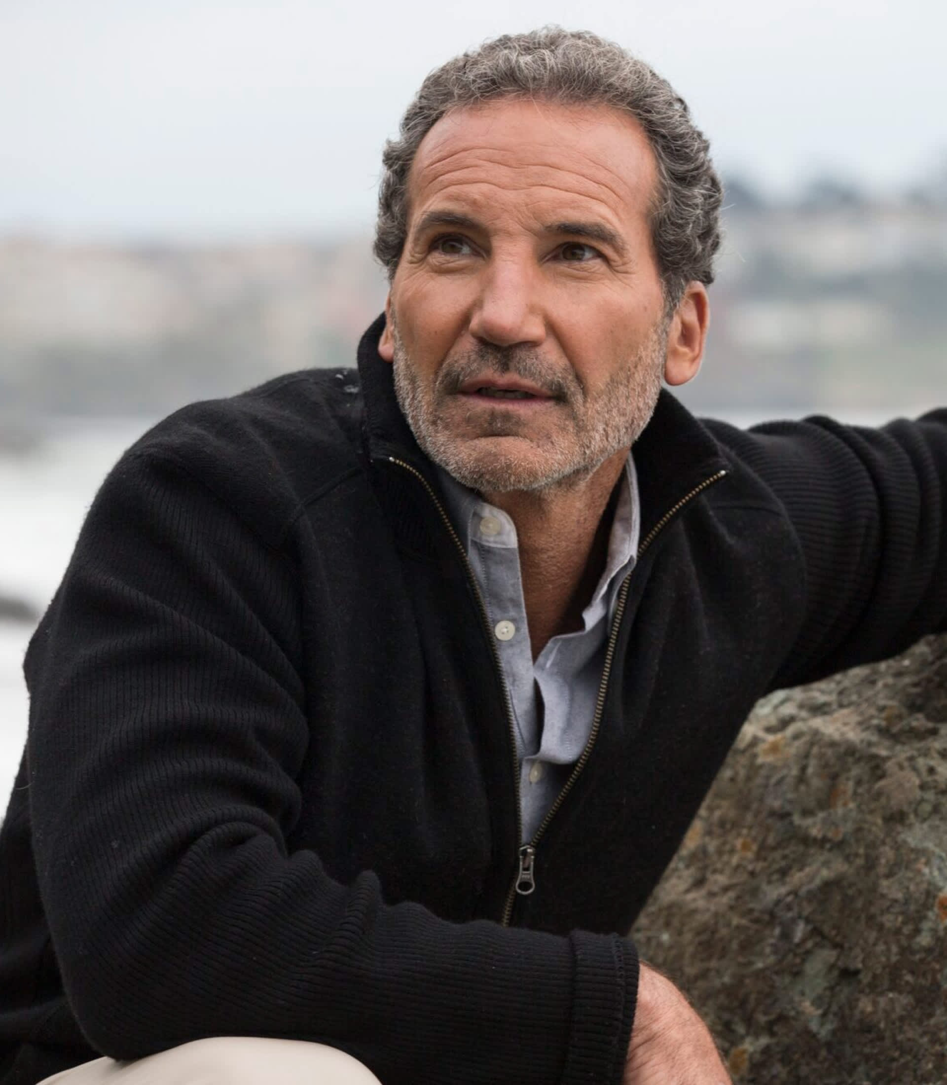 保罗・卡亚德在帆船上