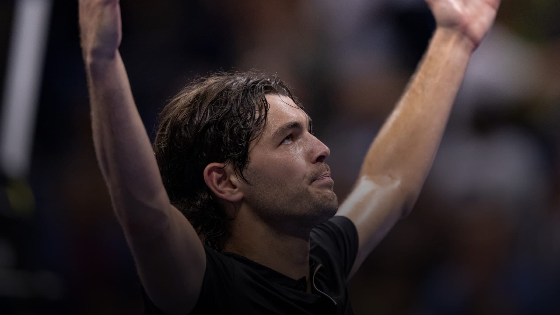 泰勒・弗里茨作赛