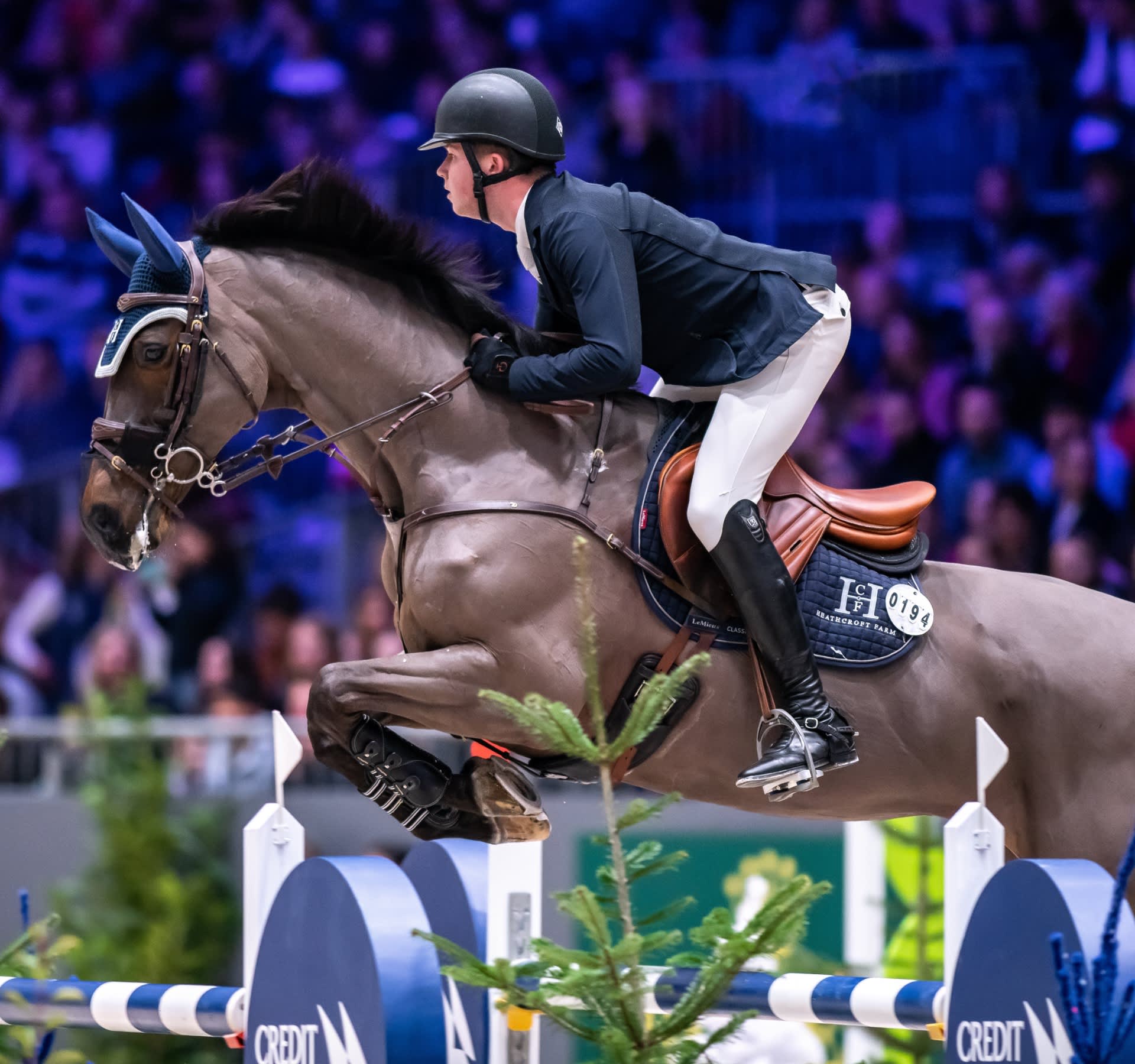 Harry Charles on horse