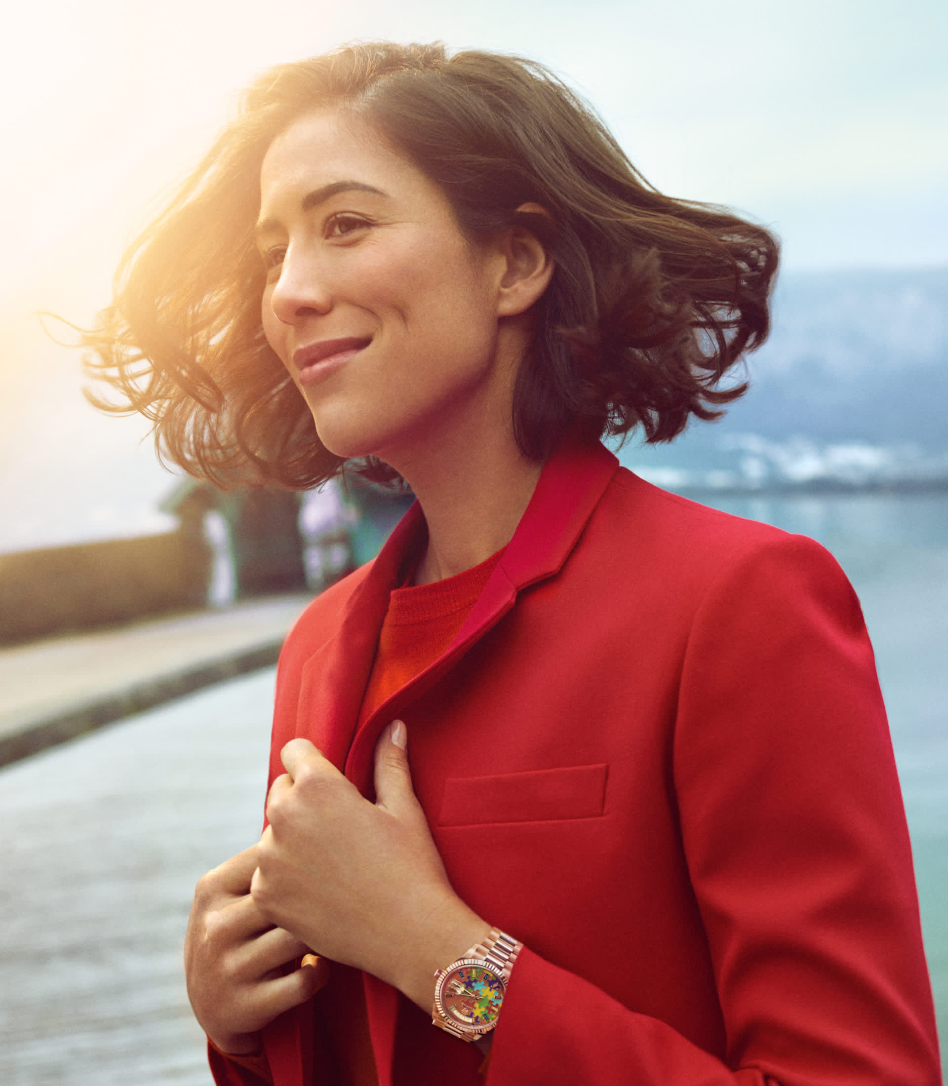 Garbiñe Muguruza watch on wrist