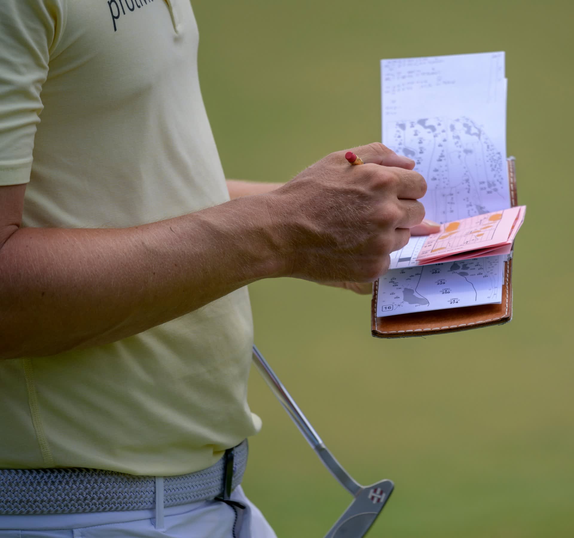 Matt Fitzpatrick on green