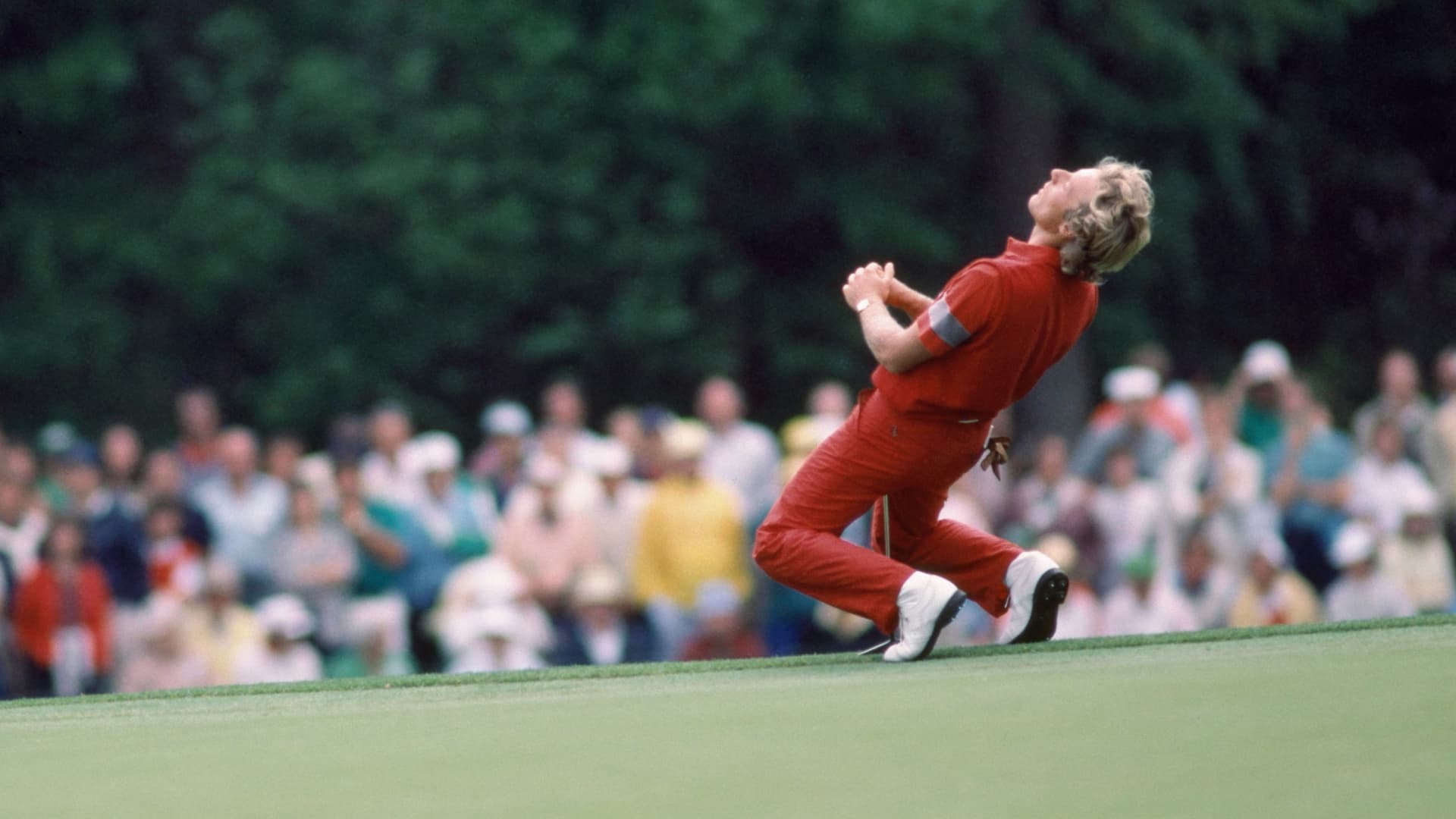 Bernhard Langer on green