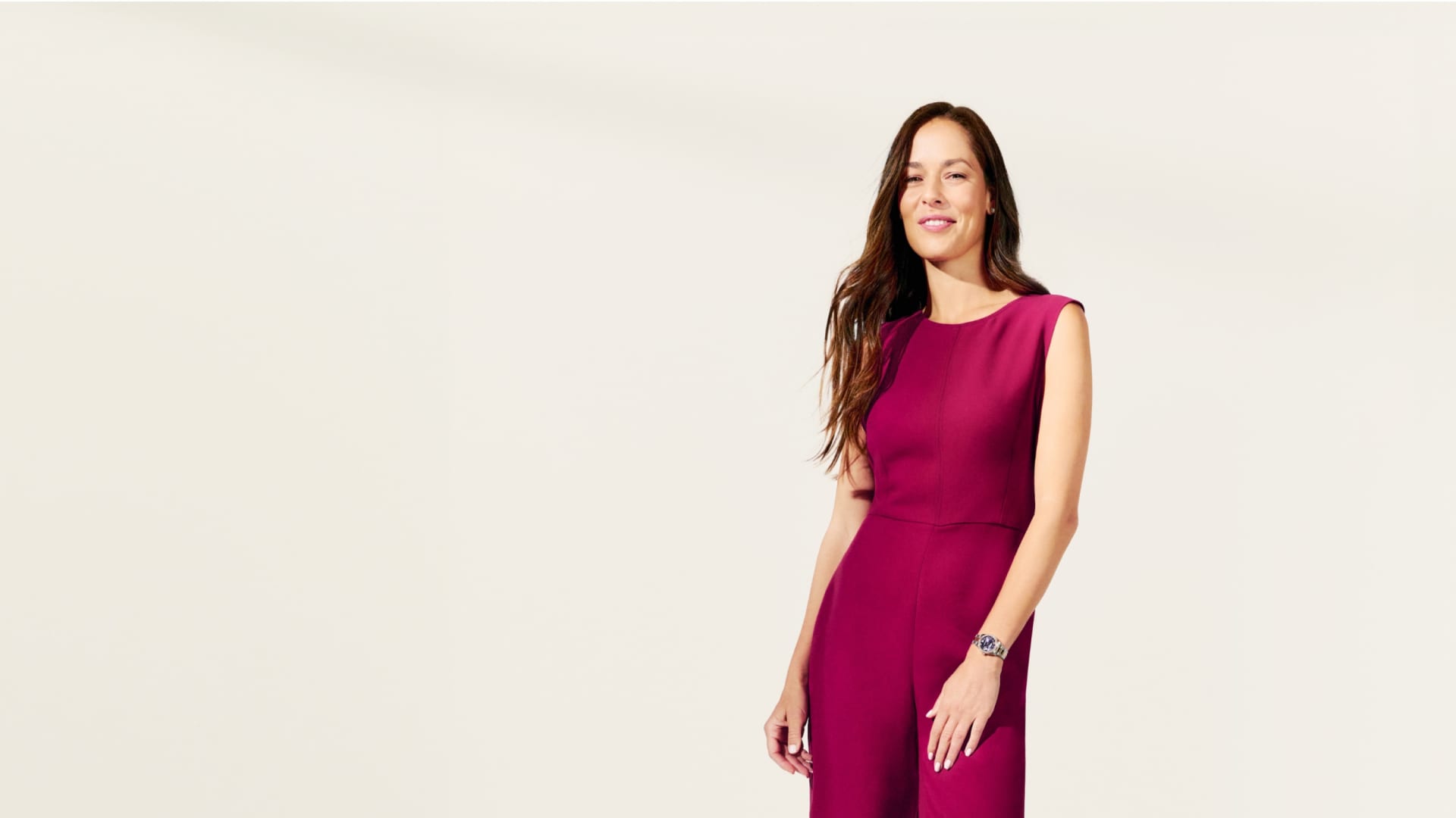 Ana Ivanovic watch on wrist