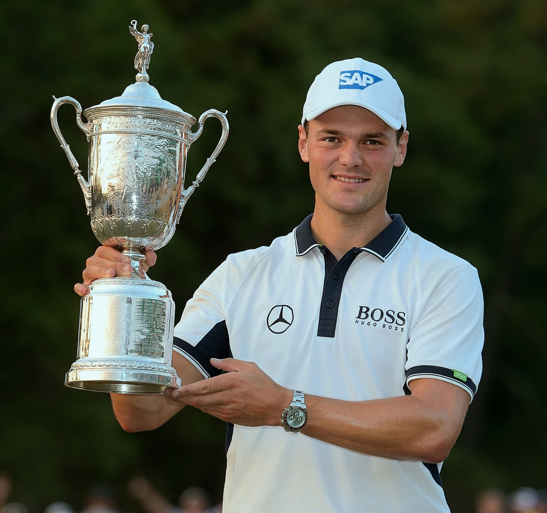 Martin Kaymer U.S. Open trophy