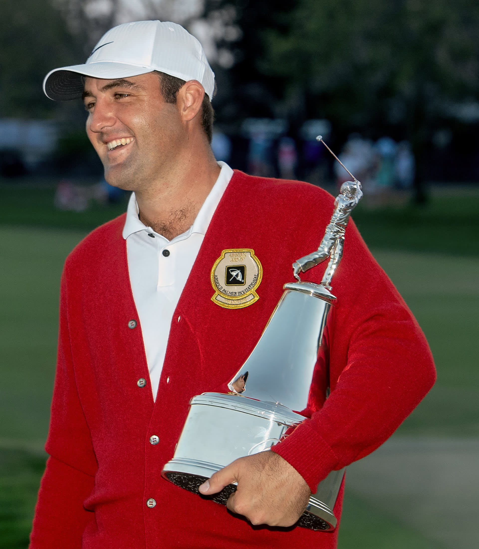 斯科蒂・舍夫勒与奖杯