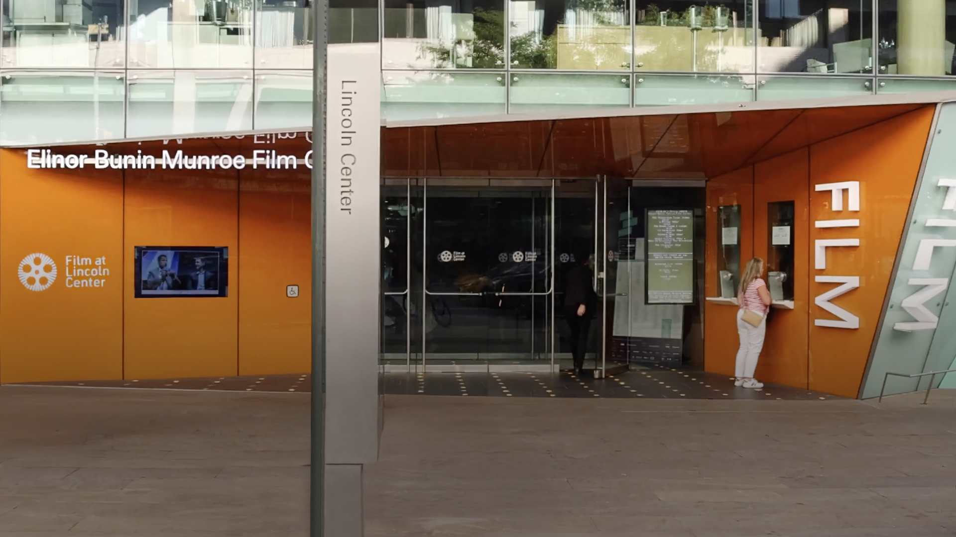 林肯中心电影协会入口
