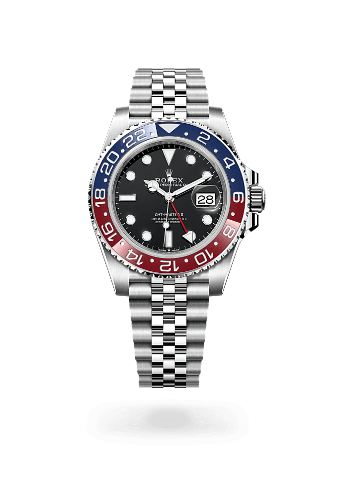 GMT-Master II, Oyster, 40 mm, Oystersteel, Dial : Black, Rolex
