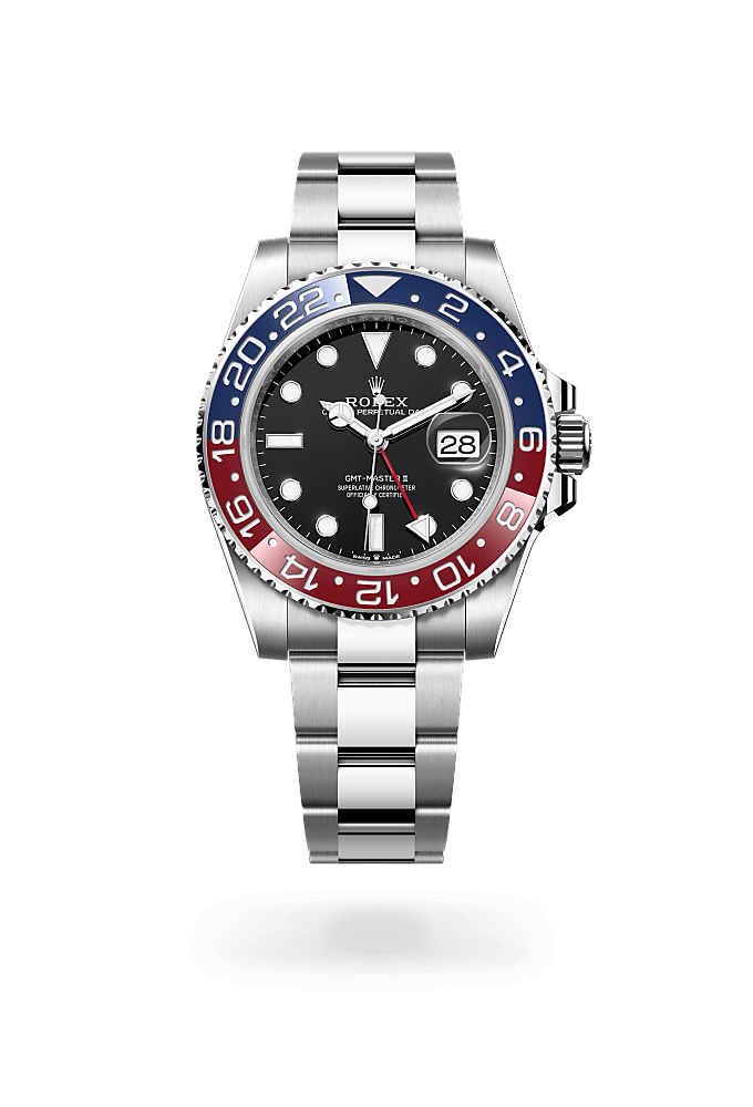 GMT-Master II, Oyster, 40 mm, Oystersteel, Dial : Black, Rolex