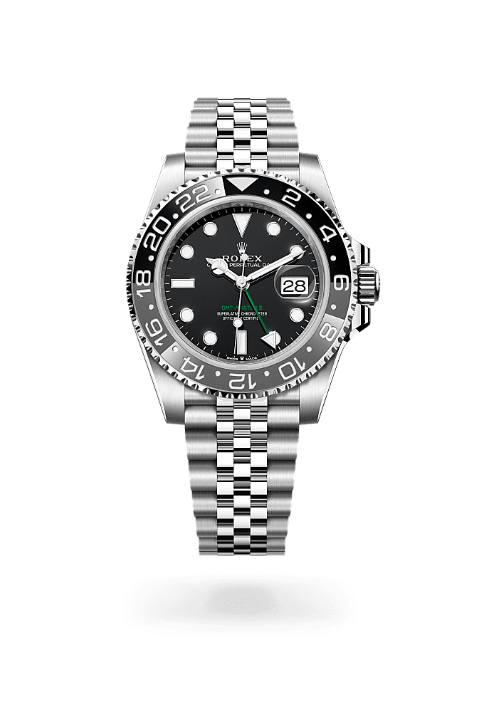 GMT-Master II, Oyster, 40 mm, Oystersteel, Dial : Black, Rolex
