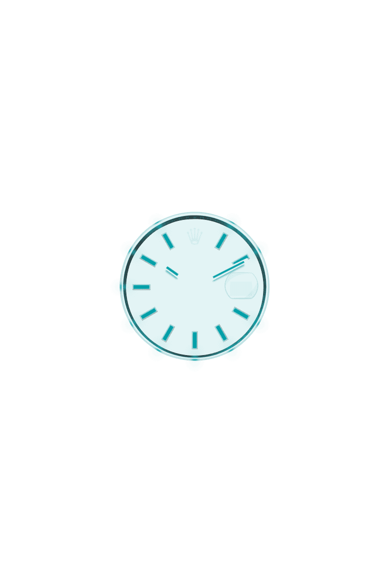 日志型 41, 蚝式，41毫米，黄金及蚝式钢, 表盘 : 银色, Rolex