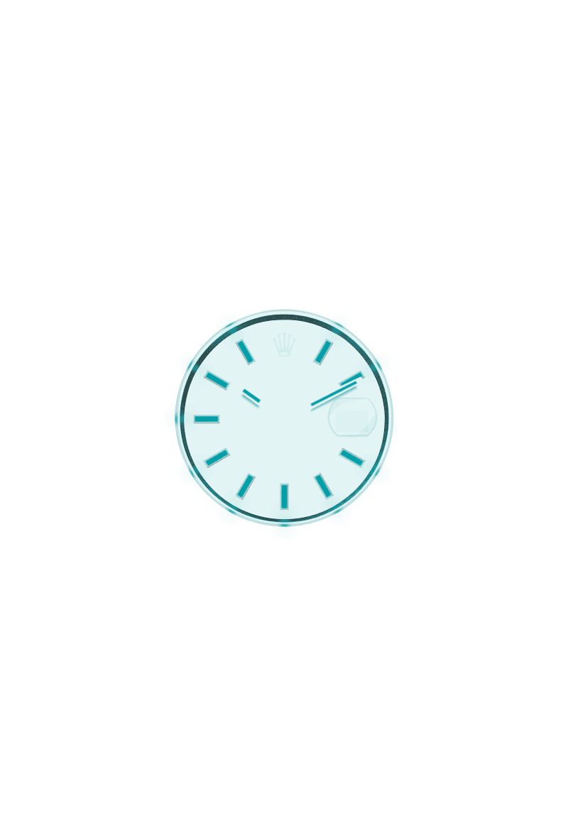 日志型 41, 蚝式，41毫米，黄金及蚝式钢, 表盘 : 白色, Rolex