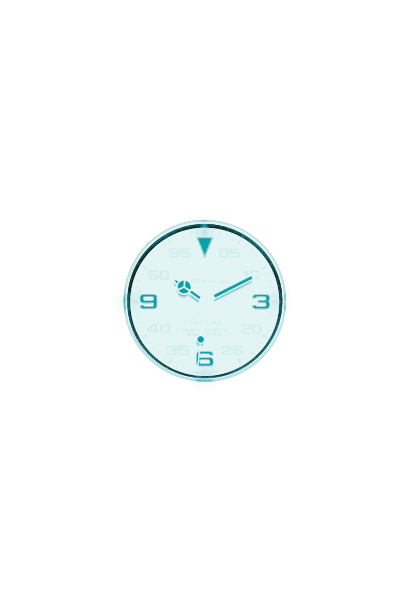 空中霸王型, 蚝式，40毫米，蚝式钢, 表盘 : 黑色, Rolex