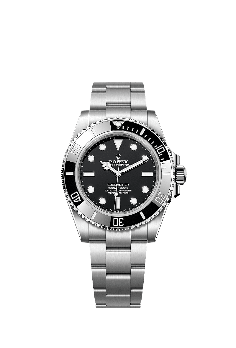 潜航者型, 蚝式，41毫米，蚝式钢, 表盘 : 黑色, Rolex