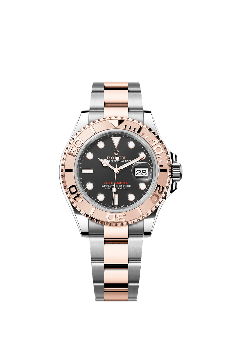 Yacht-Master 40, Oyster, 40 mm, Oystersteel and Everose gold, Dial : Intense black, Rolex
