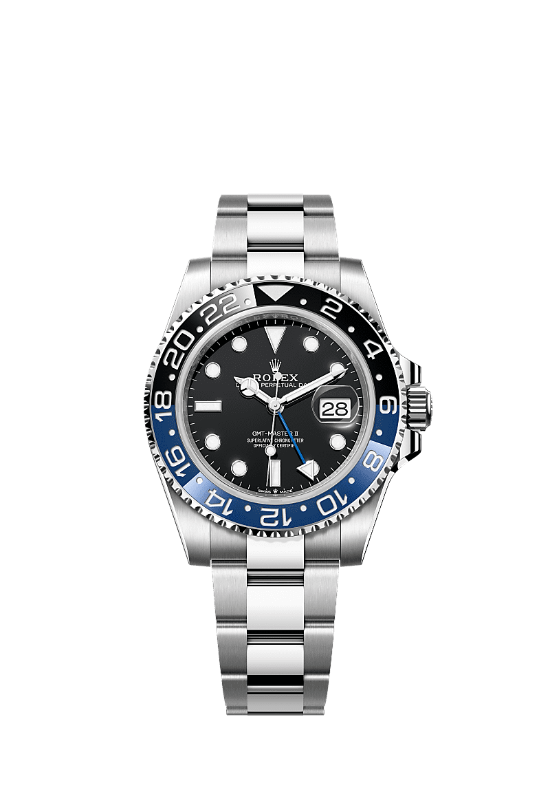 GMT-Master II, Oyster, 40 mm, Oystersteel, Dial : Black, Rolex
